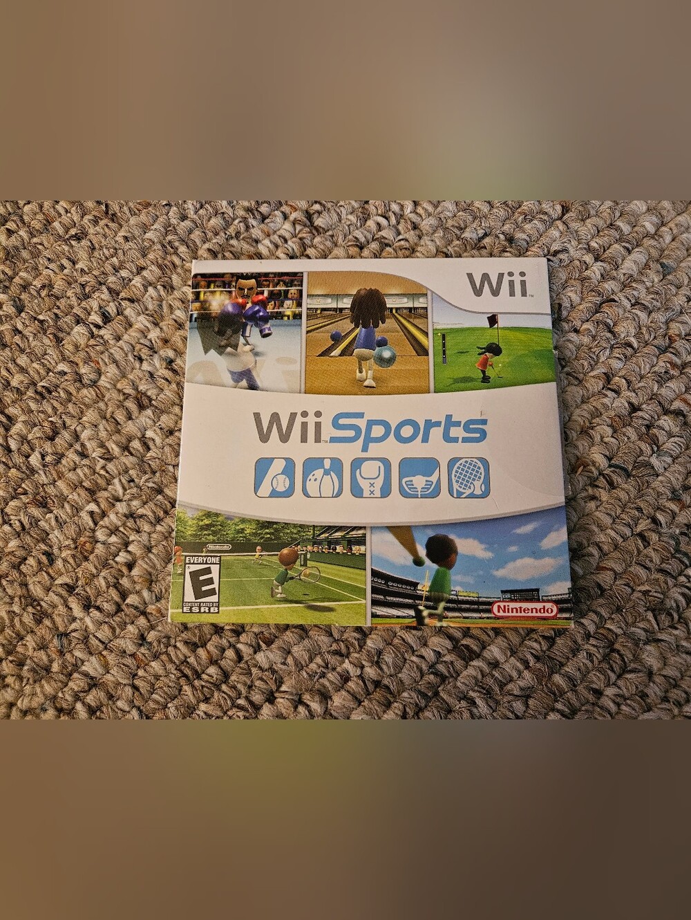 Wii Sports Sleeve And Manual Only Nintendo Wii